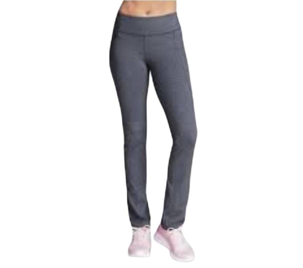 NWT Skechers GO Walk Pants Charcoal Heather Gray Women's Size M